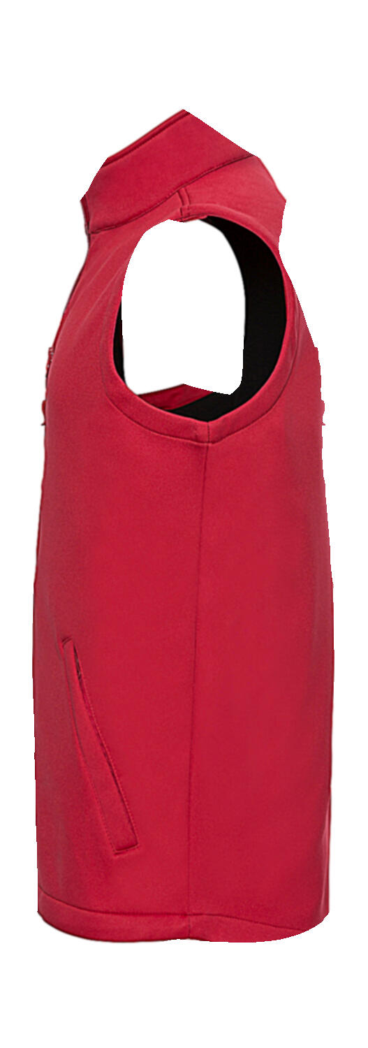 Men's Smart Softshell Gilet in Farbe Black