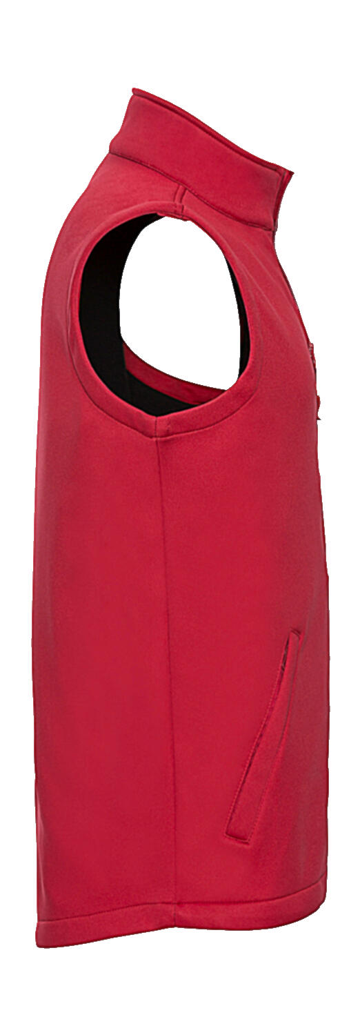 Men's Smart Softshell Gilet in Farbe Black