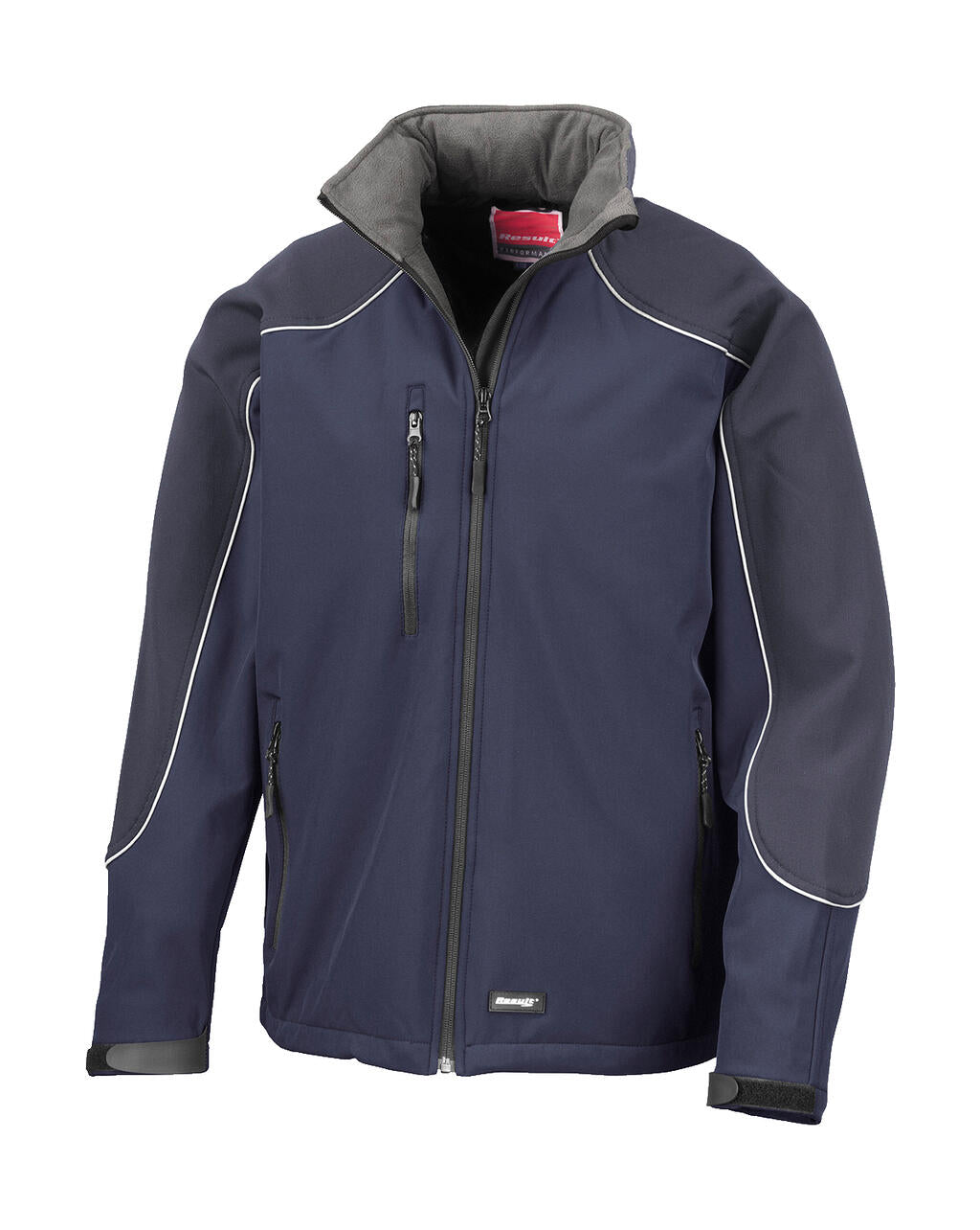 Ice Fell Hooded Softshell Jacket in Farbe Navy/Navy