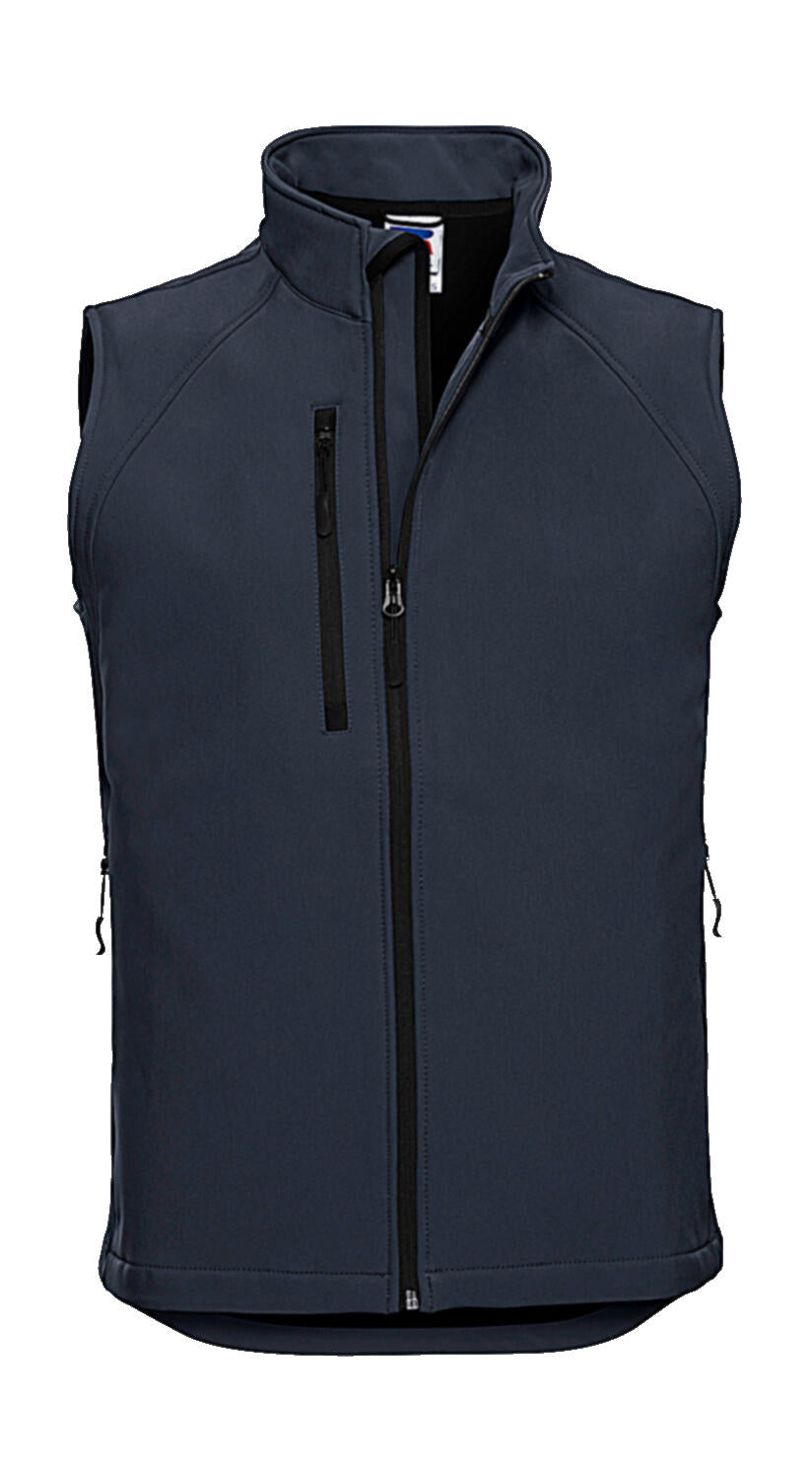 Softshell Gilet in Farbe French Navy