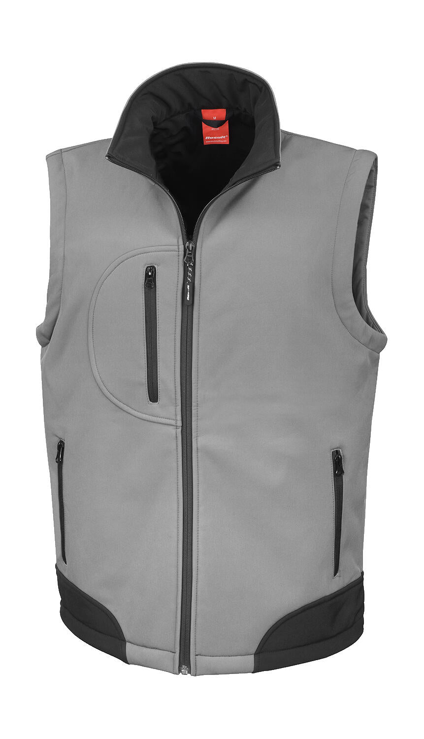 Softshell Bodywarmer in Farbe Workguard Grey/Black
