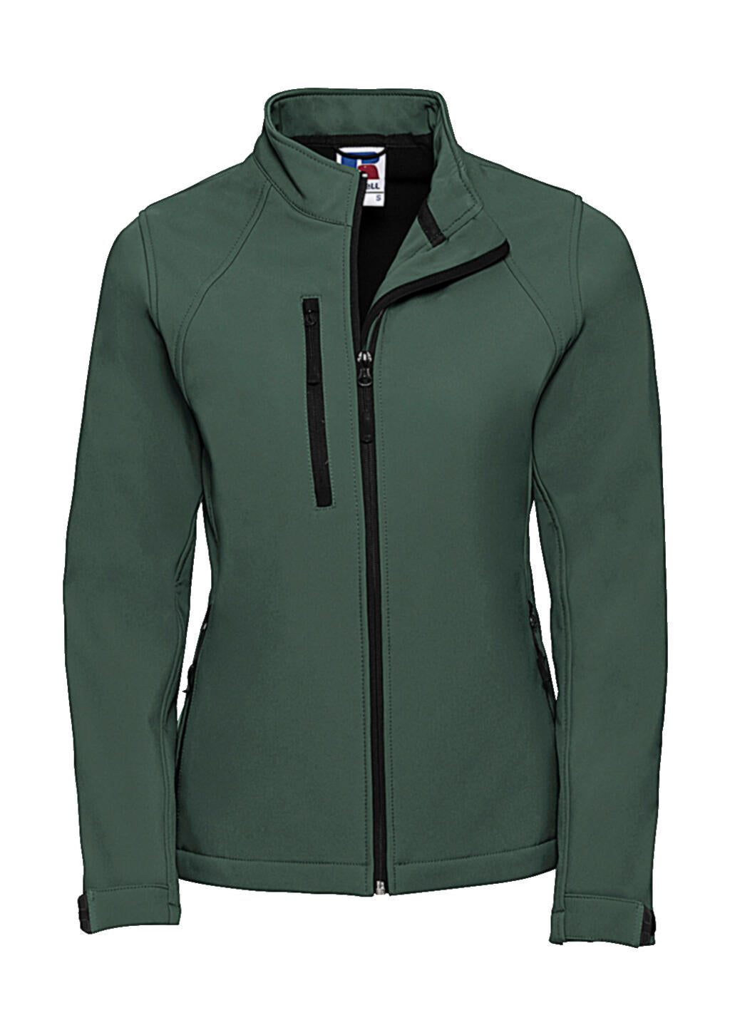 Softshell Jacket in Farbe Bottle Green