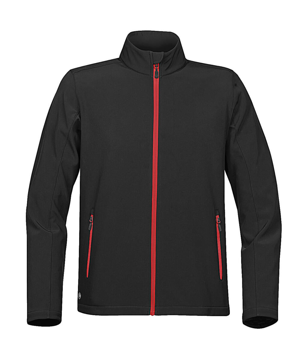Orbiter Softshell Jacket in Farbe Black/Bright Red