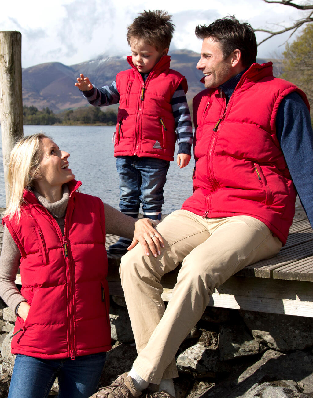 Windproof Bodywarmer in Farbe Black