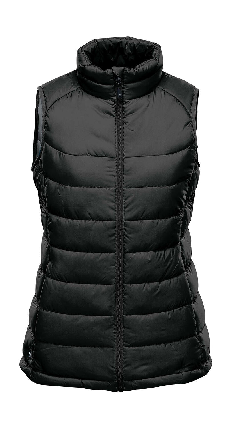 Women's Stavanger Thermal Vest in Farbe Black