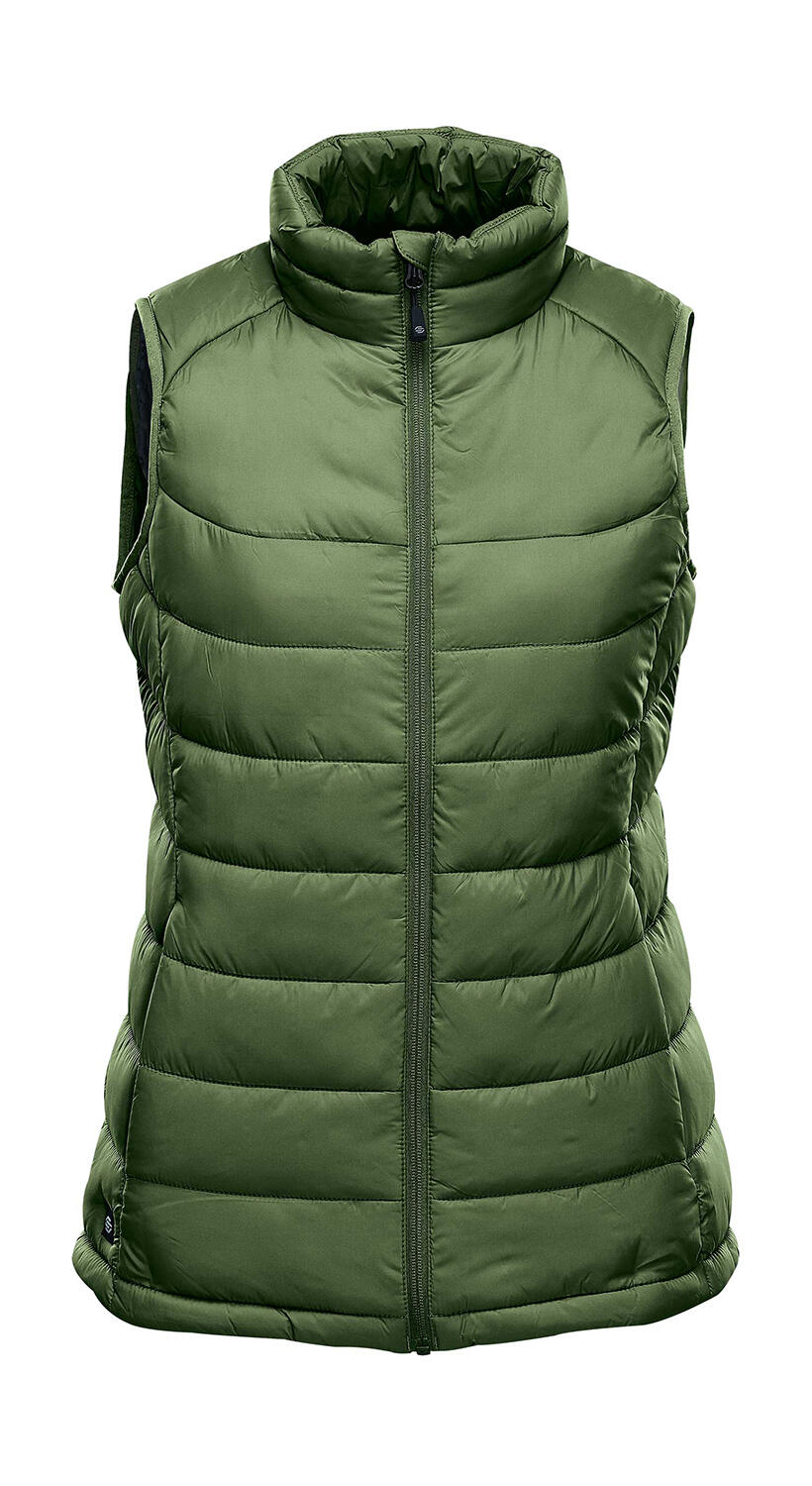 Women's Stavanger Thermal Vest in Farbe Garden Green