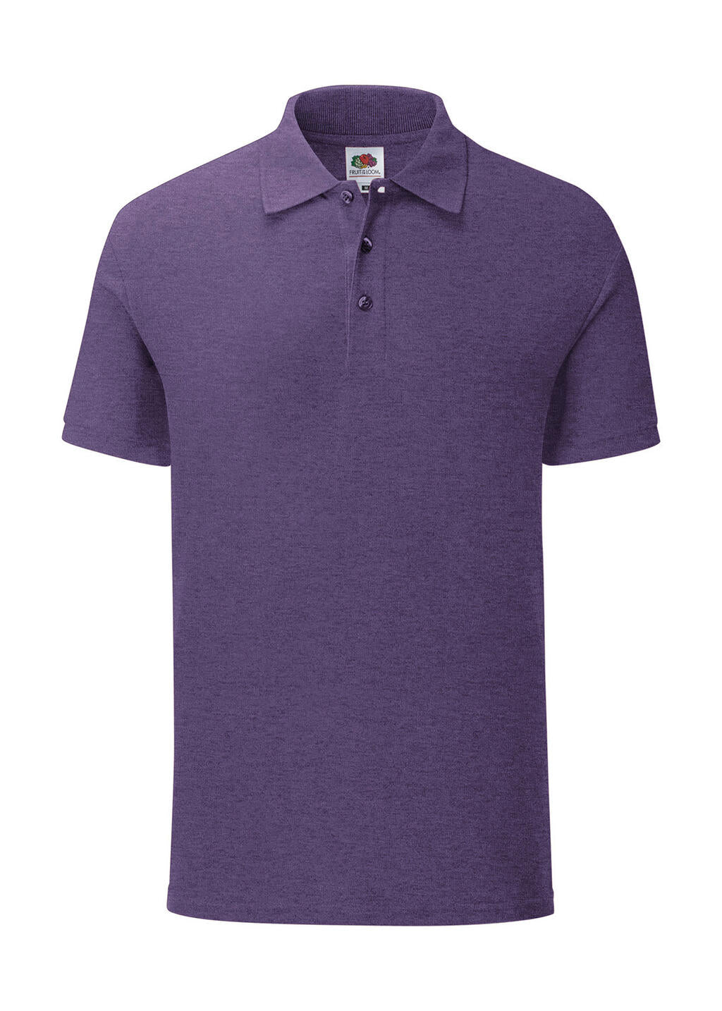 Iconic Polo in Farbe Heather Purple