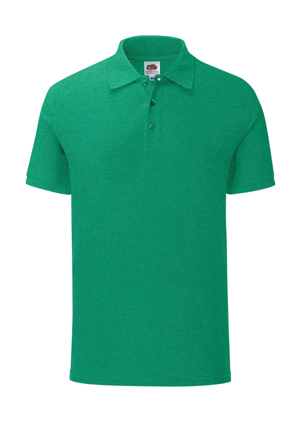 Iconic Polo in Farbe Heather Green