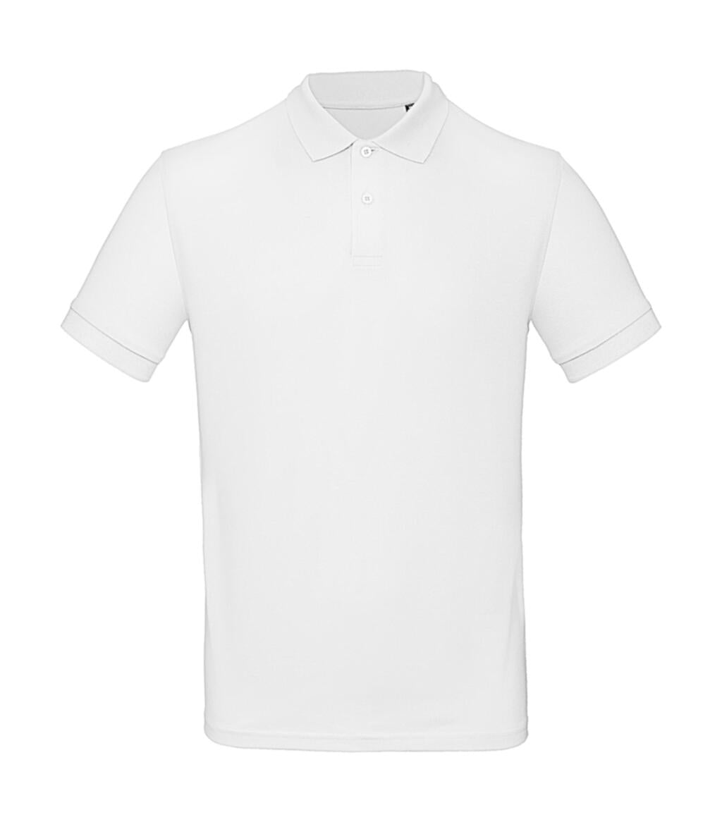Organic Inspire Polo /men in Farbe White