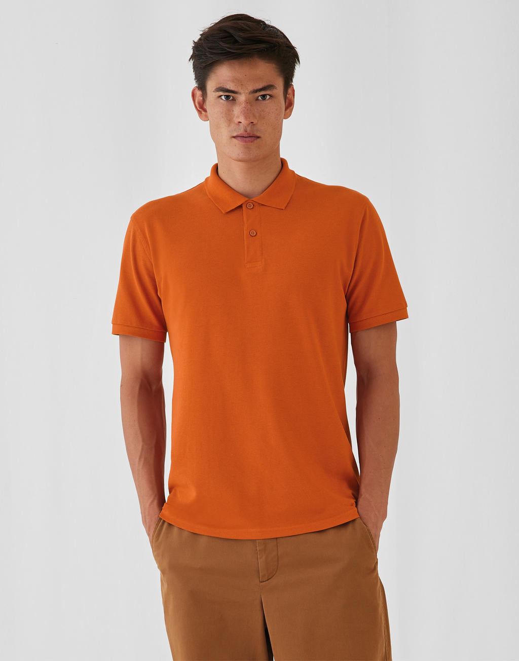 Organic Inspire Polo /men_° in Farbe White