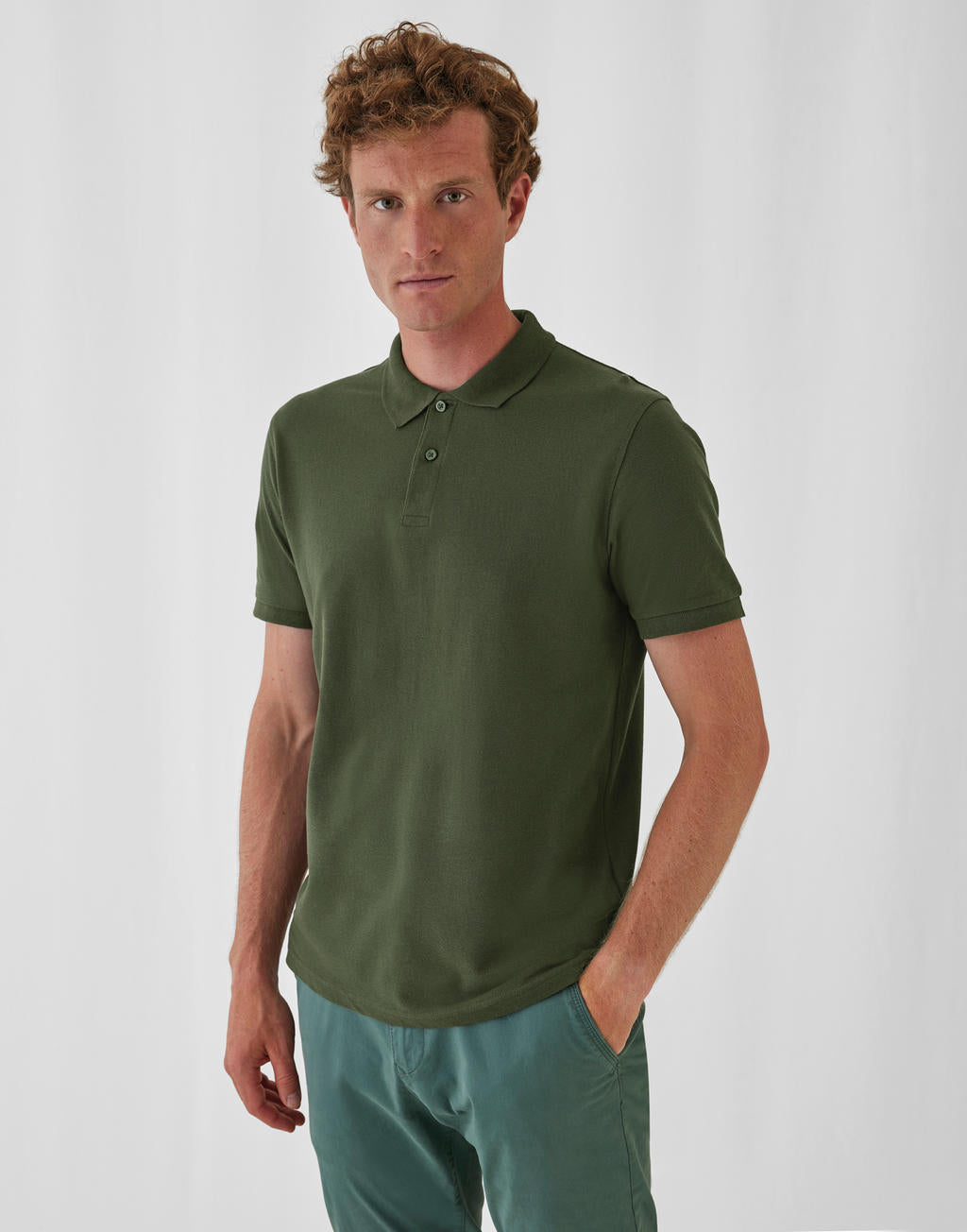 Organic Inspire Polo /men_° in Farbe White