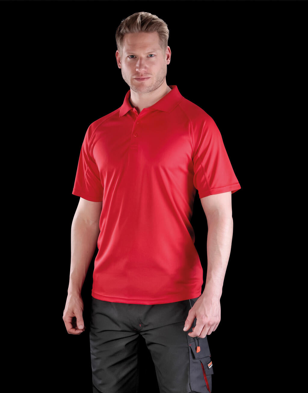 Performance Aircool Polo in Farbe White