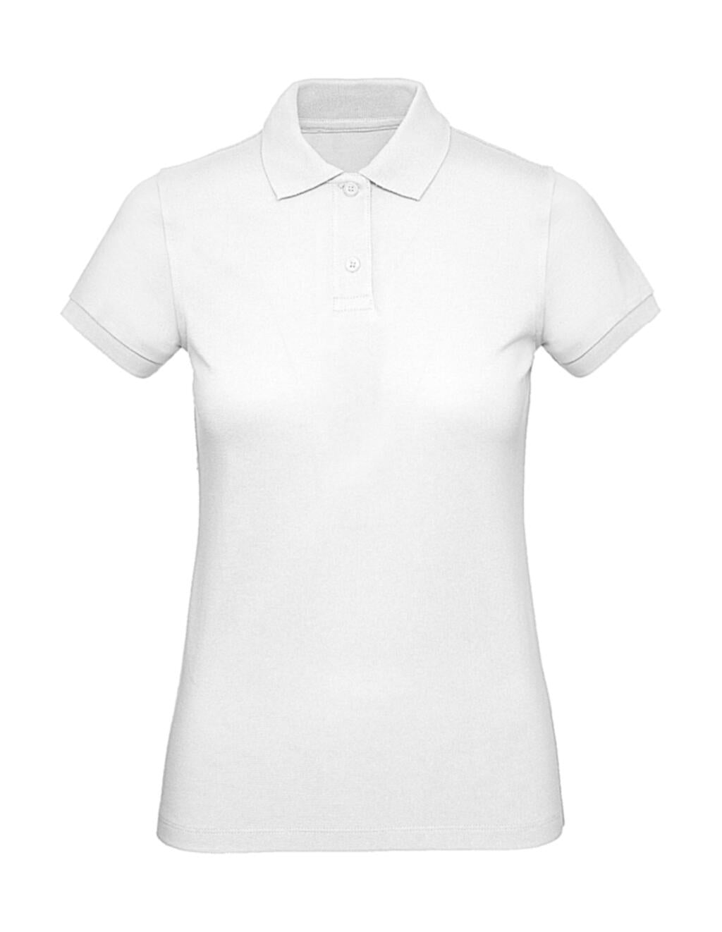 Organic Inspire Polo /women in Farbe White