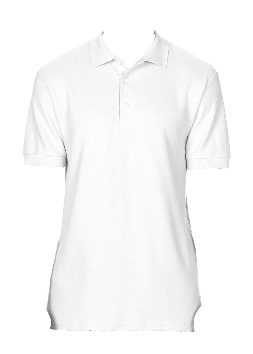 Hammer Adult Pique Polo in Farbe White