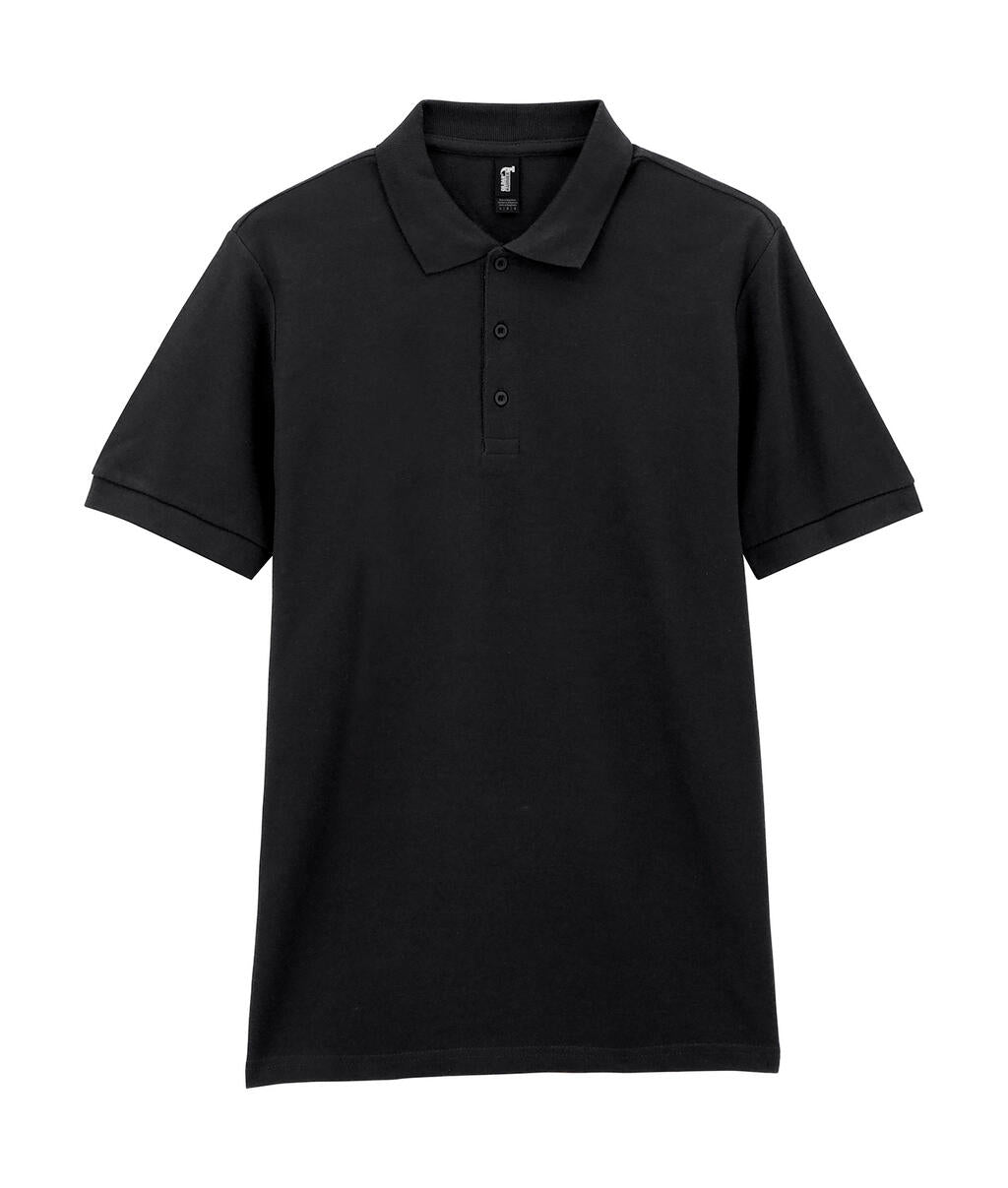 Hammer Adult Pique Polo in Farbe Black
