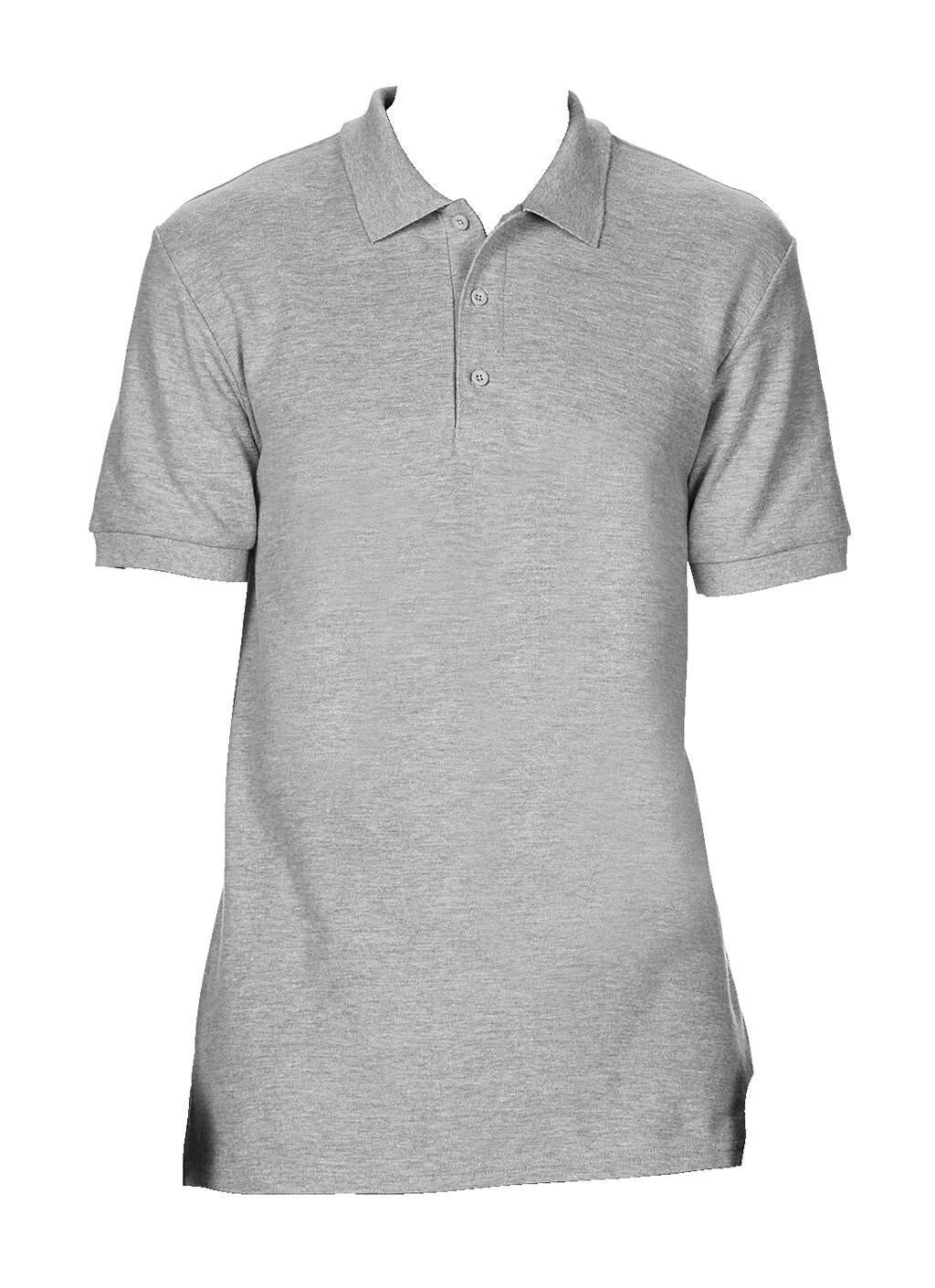 Hammer Adult Pique Polo in Farbe Sport Grey