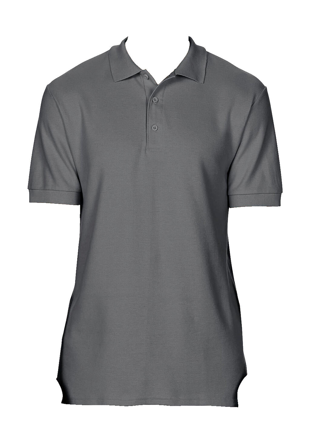 Hammer Adult Pique Polo in Farbe Charcoal