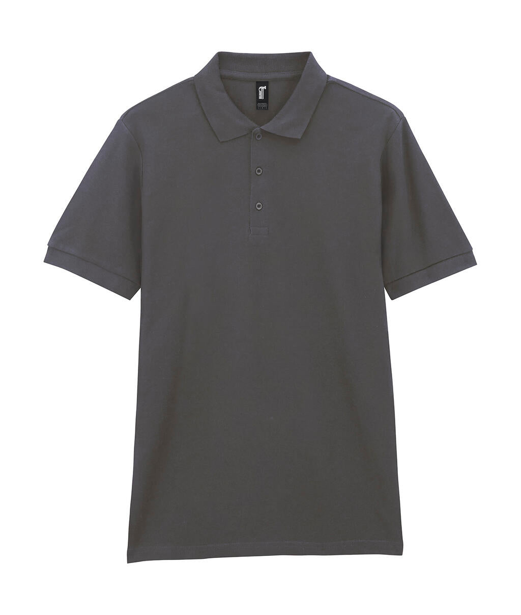 Hammer Adult Pique Polo in Farbe Charcoal