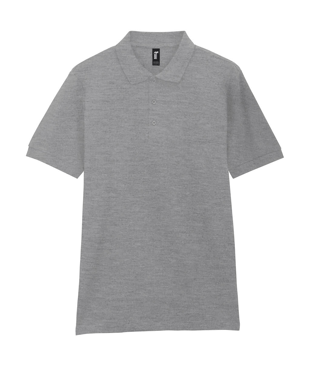 Hammer Adult Pique Polo in Farbe Graphite Heather