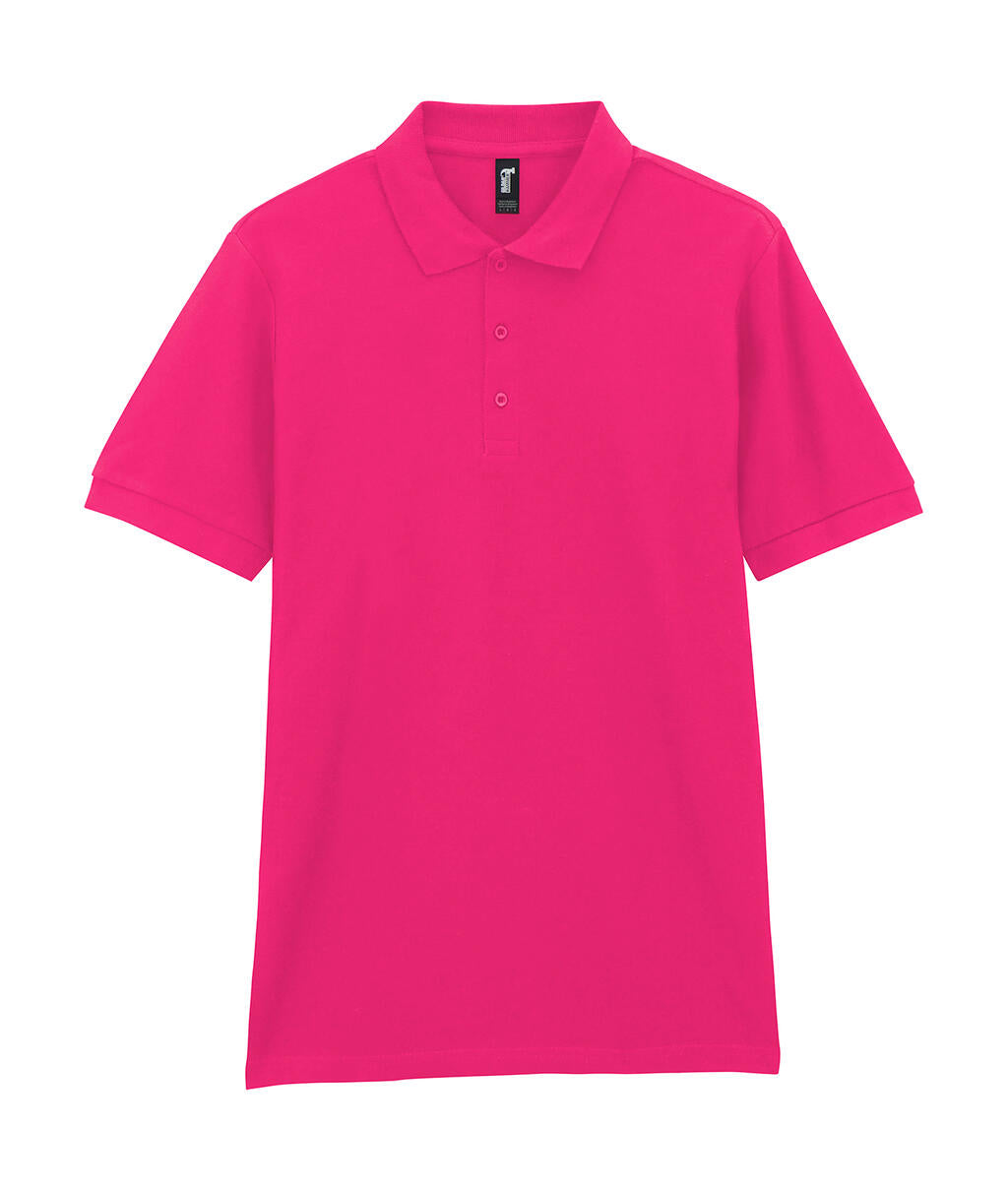 Hammer Adult Pique Polo in Farbe Heliconia
