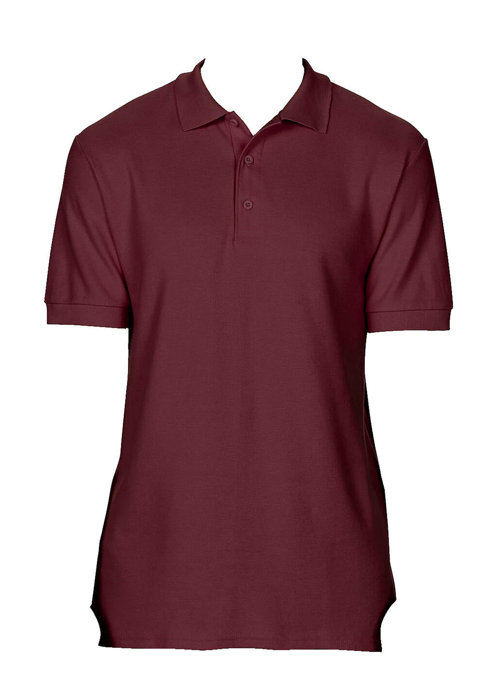 Hammer Adult Pique Polo in Farbe Maroon