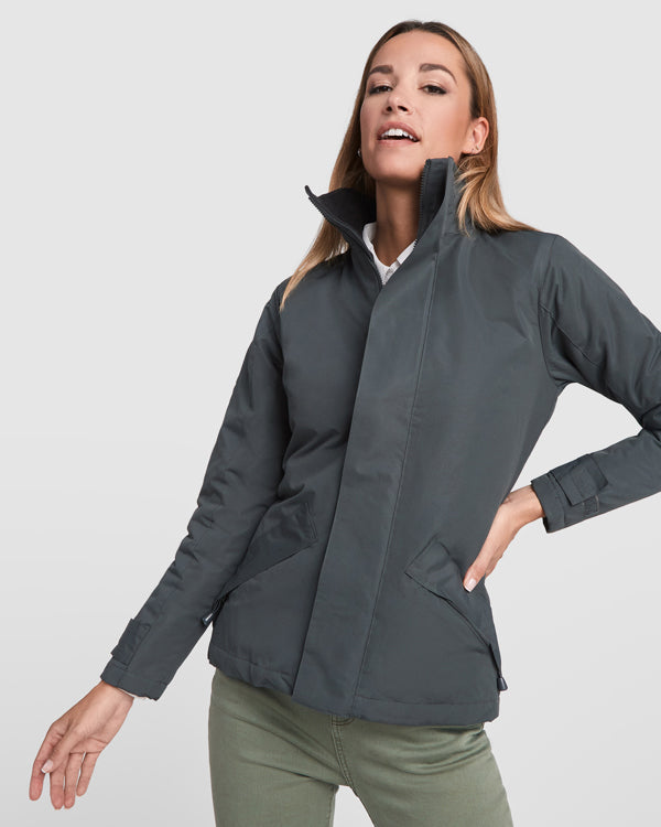 Parka Europa Woman in Farbe Black