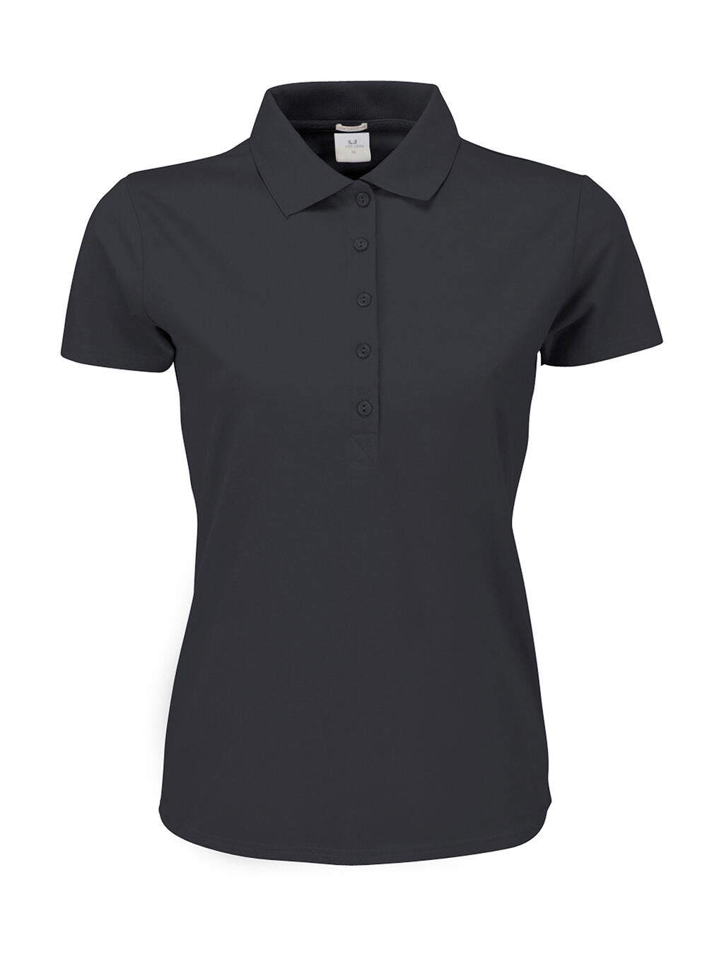 Ladies' Luxury Stretch Polo in Farbe Dark Grey