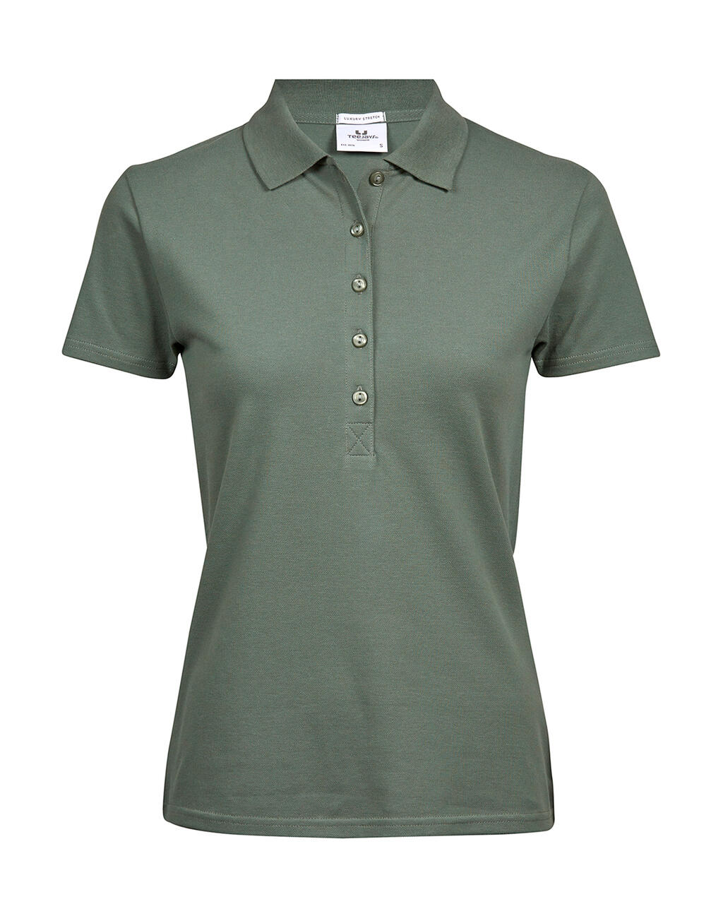Ladies' Luxury Stretch Polo in Farbe Leaf Green