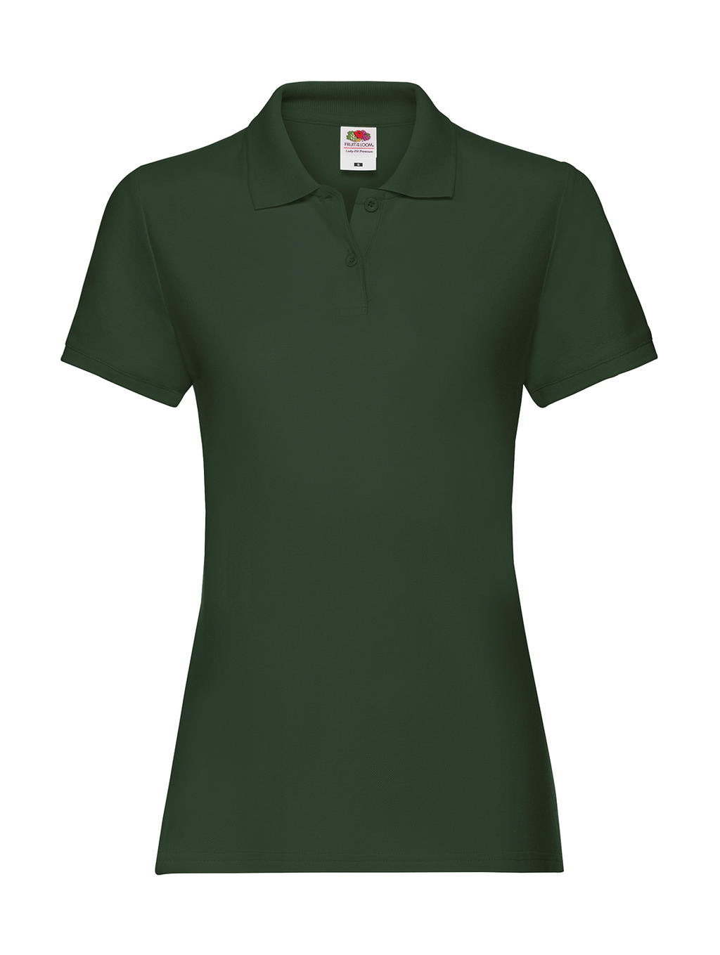 Ladies' Premium Polo in Farbe Bottle Green