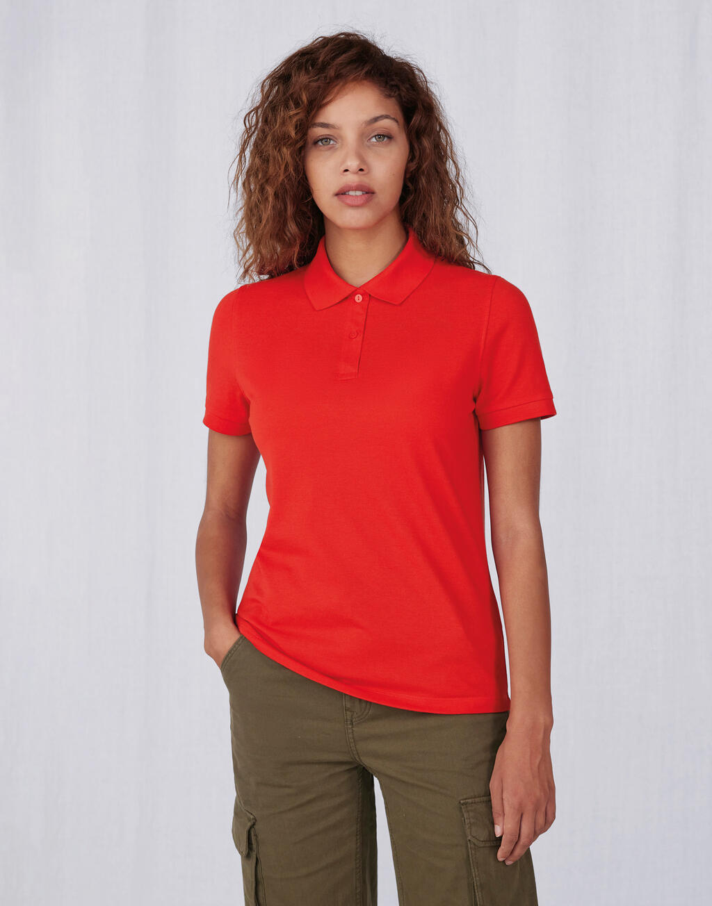 My Eco Polo 65/35 /Women in Farbe White