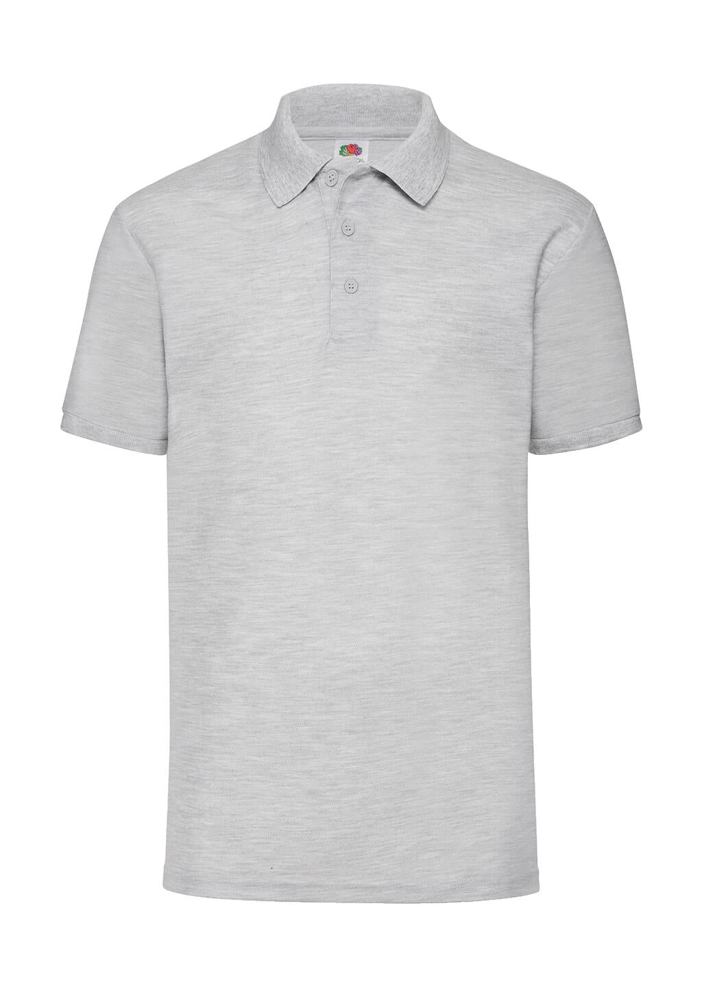 65/35 Polo in Farbe Heather Grey