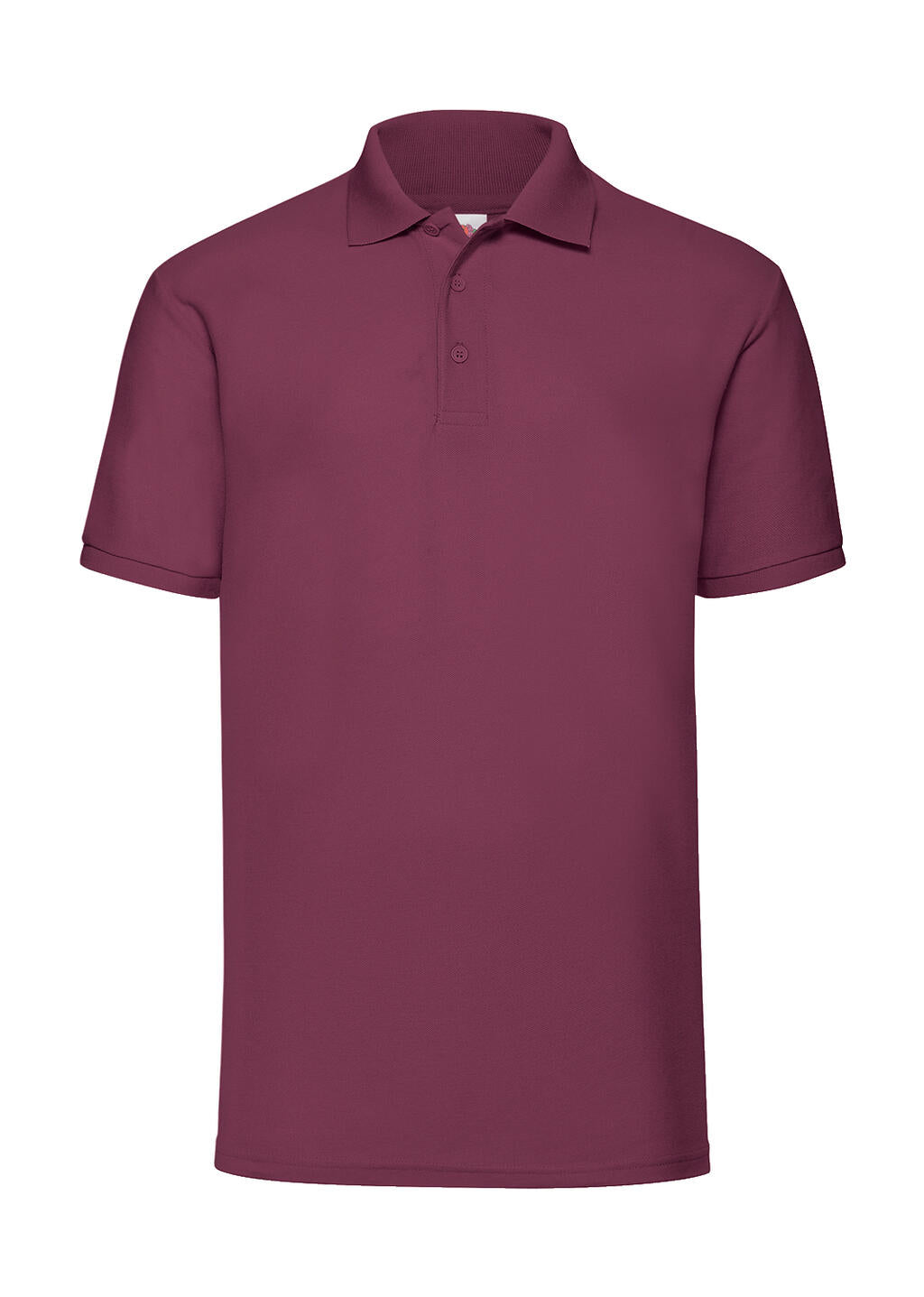 65/35 Polo in Farbe Burgundy