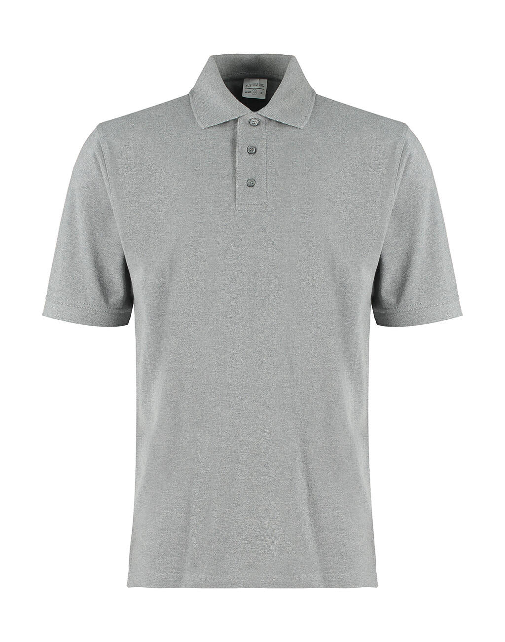 Classic Fit Cotton Klassic Superwash® 60° Polo in Farbe Heather Grey Marl