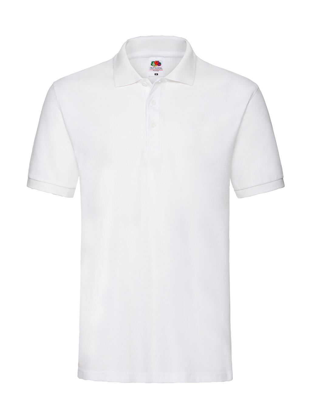 Premium Polo in Farbe White