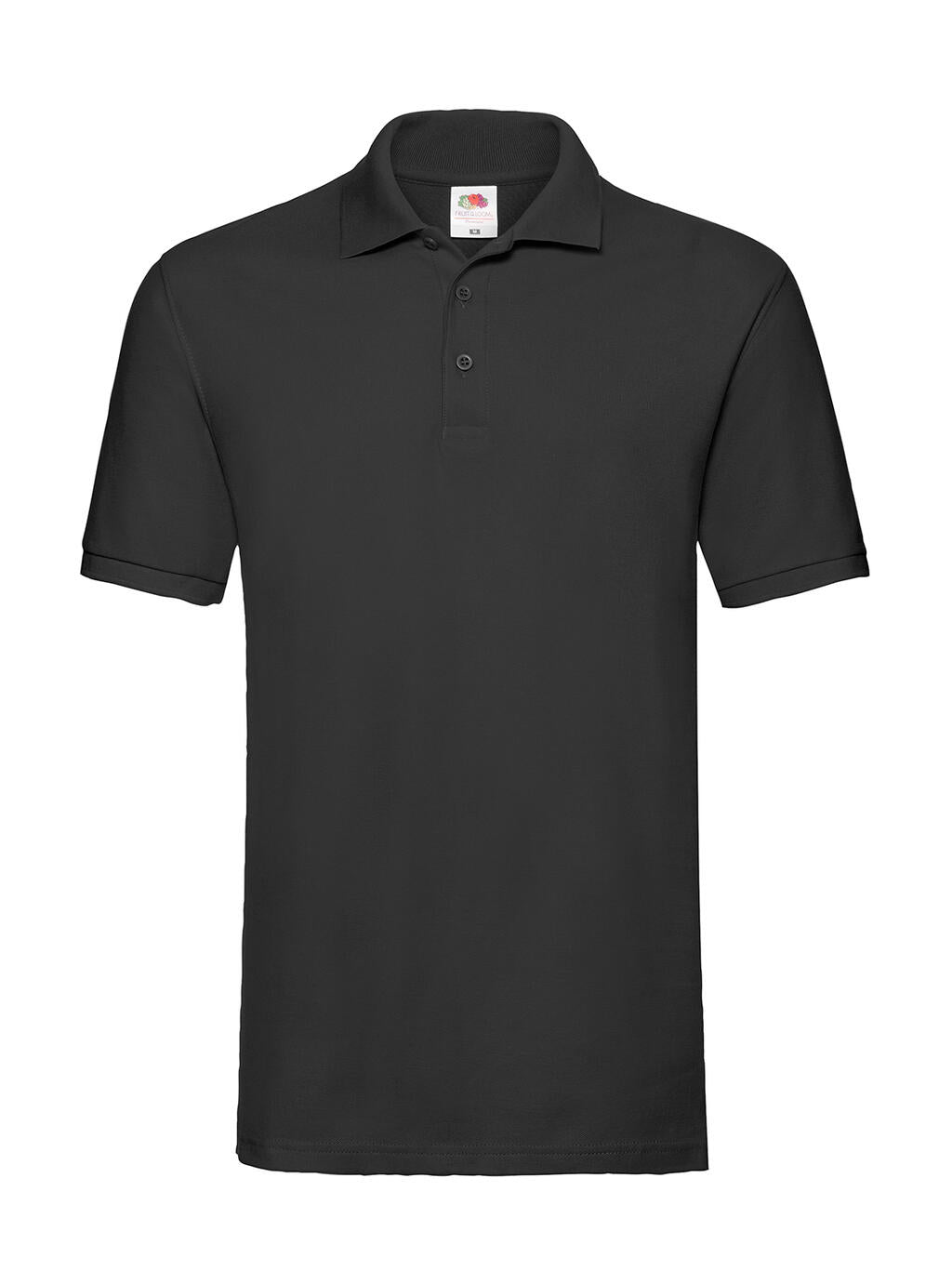 Premium Polo in Farbe Black