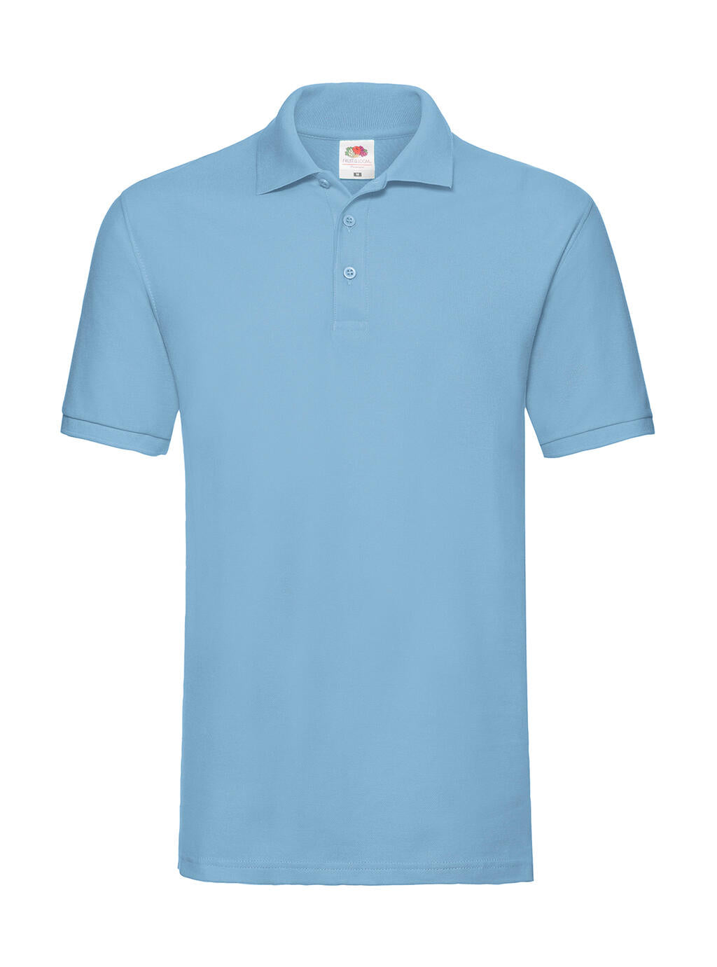 Premium Polo in Farbe Sky Blue