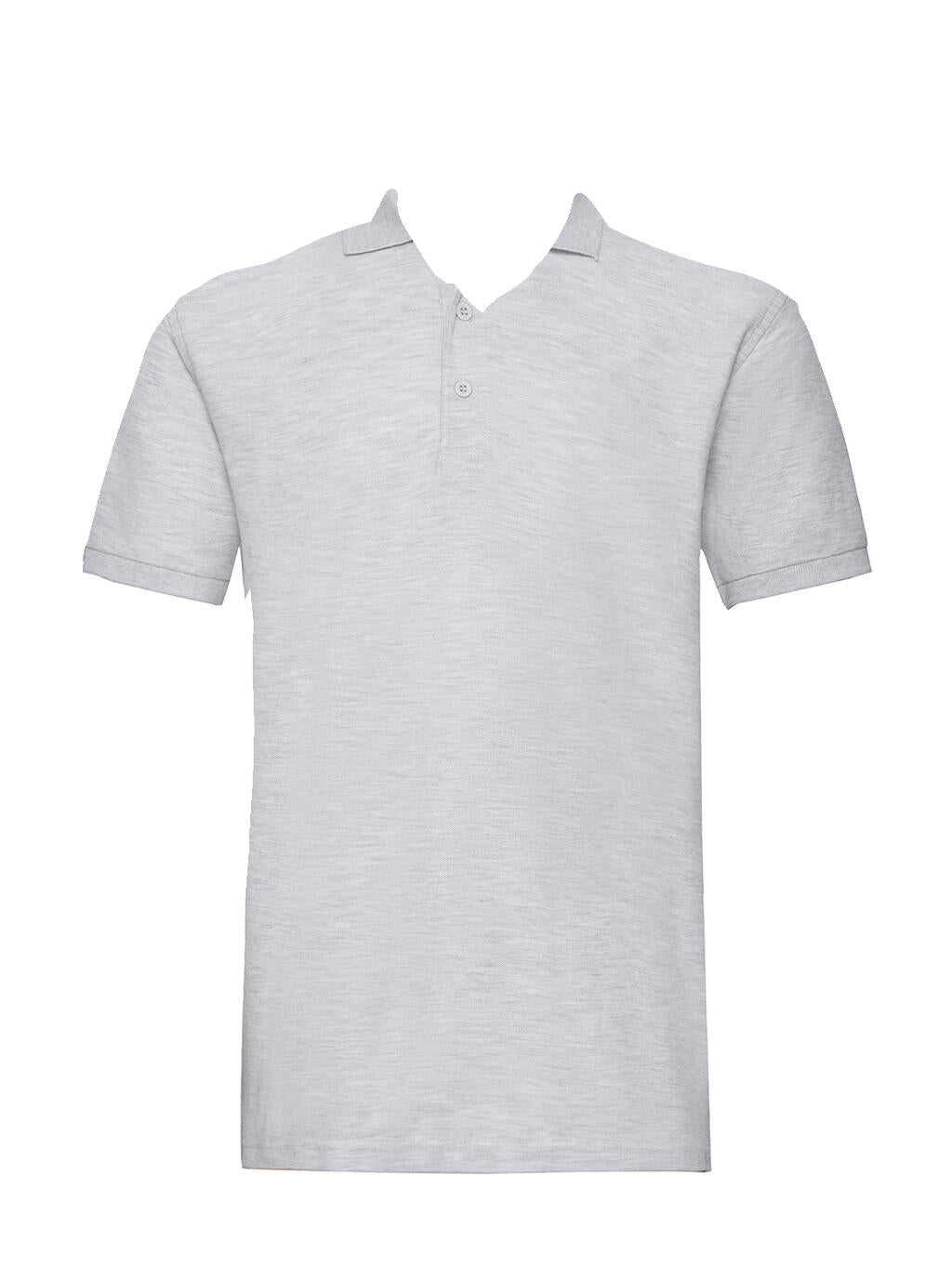 Premium Polo in Farbe Ash