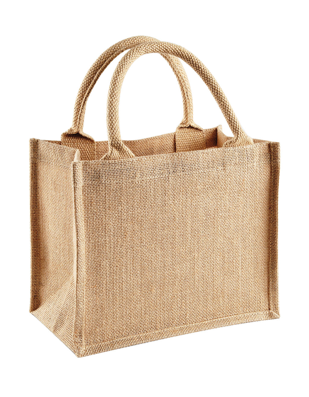 Jute Mini Gift Bag in Farbe Natural