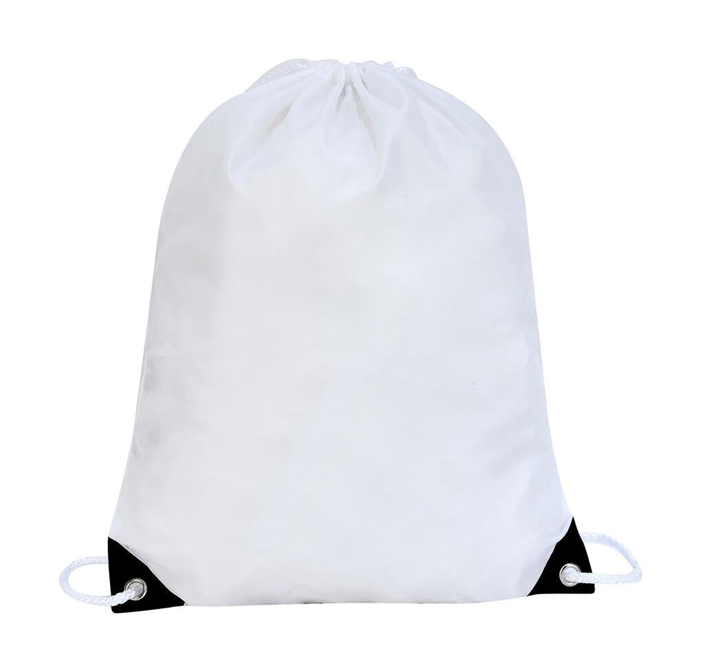 Stafford Drawstring Tote in Farbe White