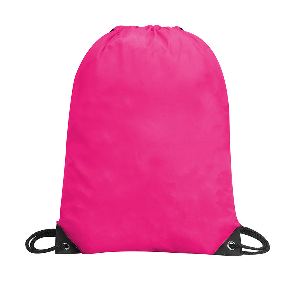 Stafford Drawstring Tote in Farbe Hot Pink