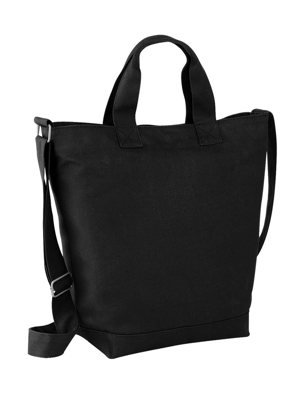 Canvas Day Bag in Farbe Black