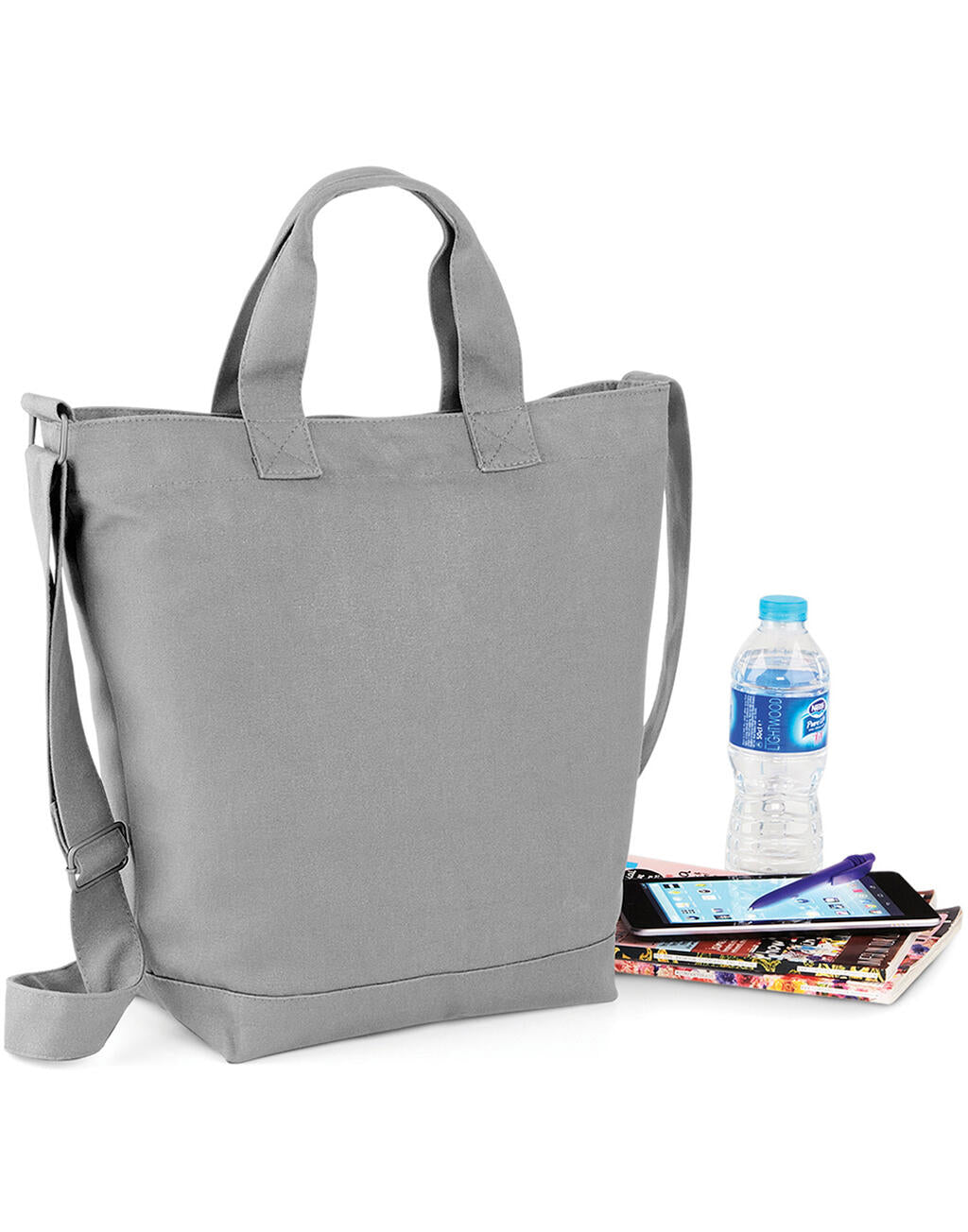 Canvas Day Bag in Farbe Natural