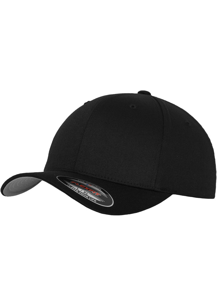 Wooly Combed Cap in Farbe black