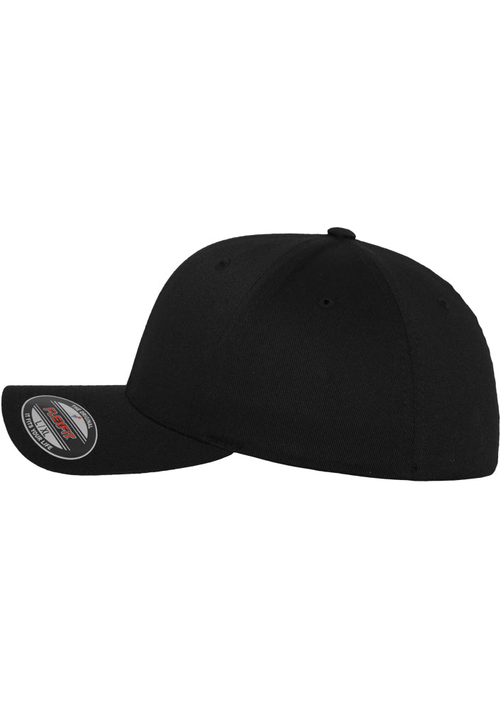 Wooly Combed Cap in Farbe black