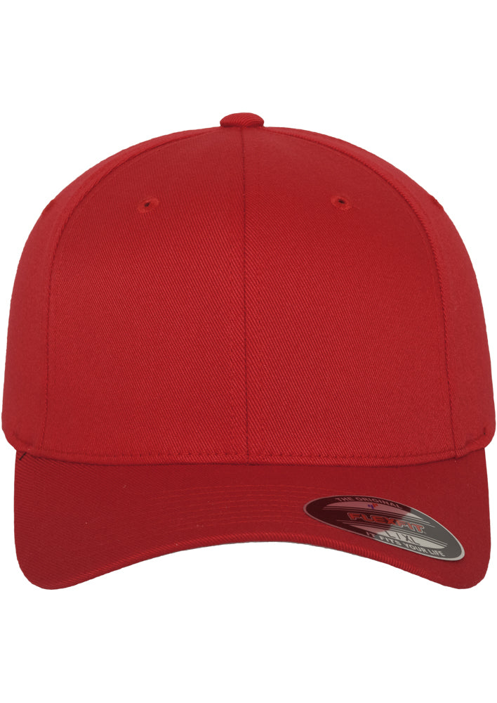 Wooly Combed Cap in Farbe red