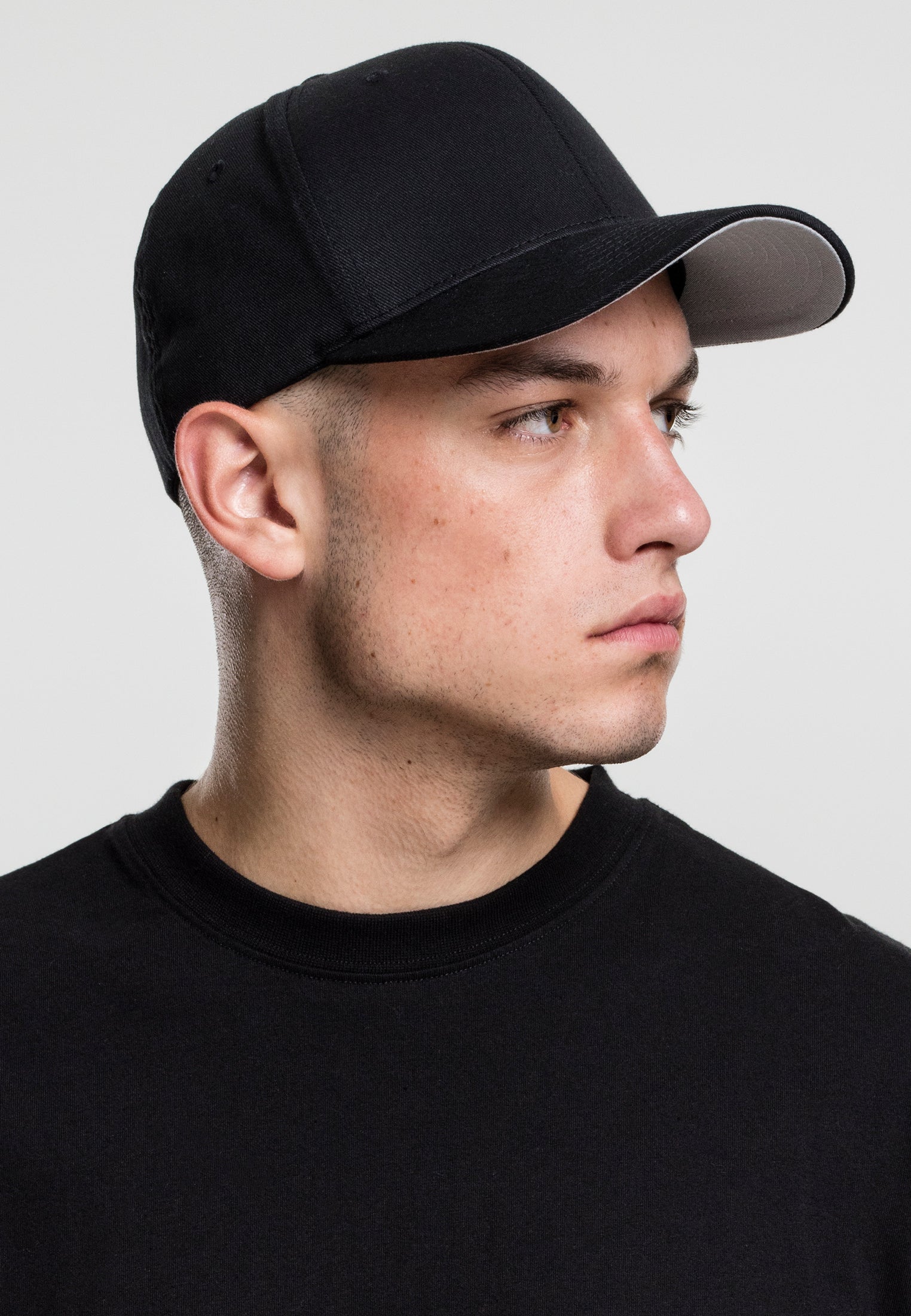 Wooly Combed Cap in Farbe black