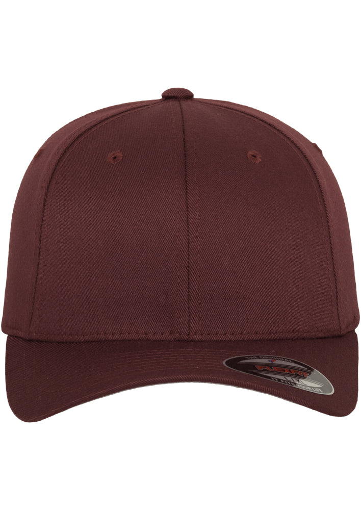 Wooly Combed Cap in Farbe maroon