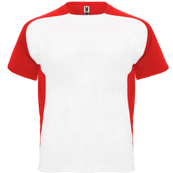 T-Shirt Bugatti in Farbe White/Red