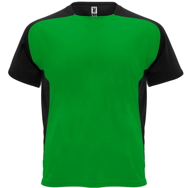 T-Shirt Bugatti in Farbe Fern Green/Black