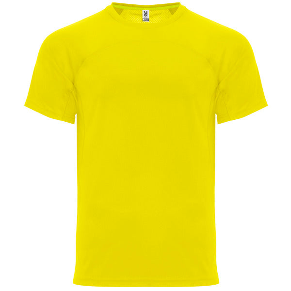 T-Shirt Monaco in Farbe Yellow